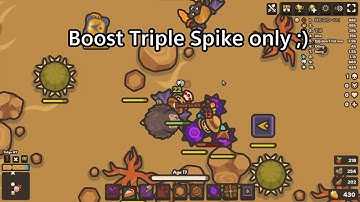 Taming.io Boost Triple Spike only!