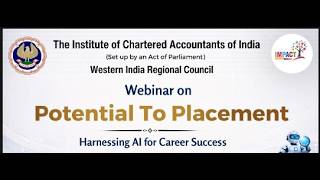 Webinar on Potential To Placement Harnessing AI for Career Success  30th April 2026
