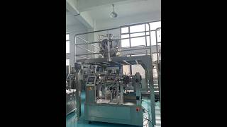 Automatic coffee bean Candy food rotary zipper pouch packaging machine in NewYork
