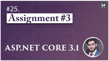 #25.  Assignment #3 🚀 | Asp.Net Core tutorials | Asp.Net Core MVC 3.1 Complete Course