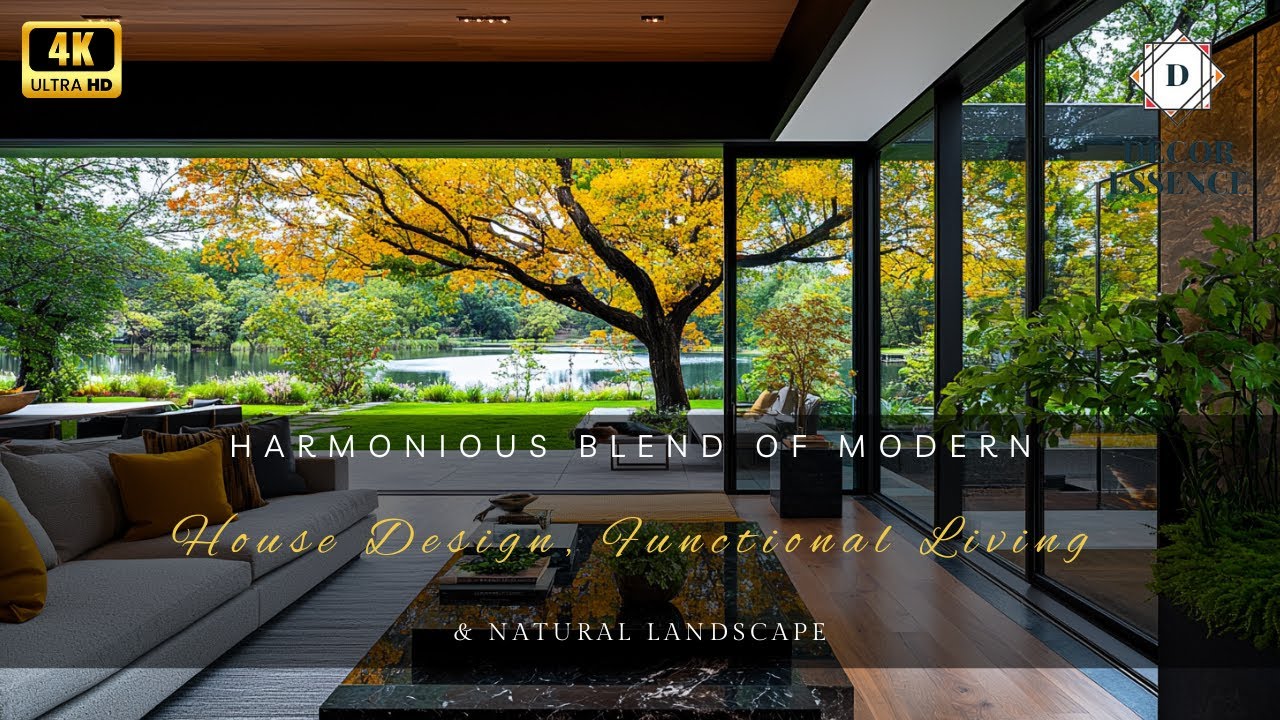 Harmonious Blend of Modern House Design, Functional Living Spaces, and ...