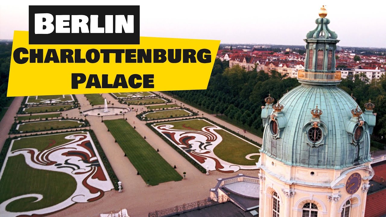 The biggest palace in Berlin Charlottenburg Palace - Самый большой дворец Берлина Шарлоттенбург