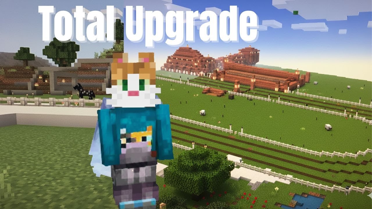 Minecraft Horse Racing Track Build | Terraforming My House Area (NovaCraft)