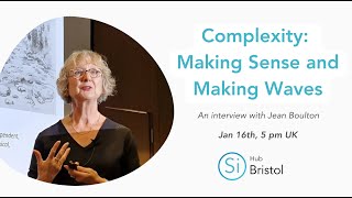 Complexity: Making Sense and Making Waves - An interview with Jean Boulton