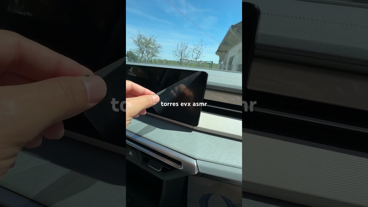 kg mobility torres evx asmr sıfır araba açılış videosu