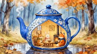 🍂 Warmth in the Autumn Rain🌧️ 🫖Peaceful Celtic Music for Relaxation, Sleep & Focus