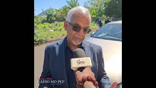 ⭕️ Le Président de la République, Dharam Gokhool, a rendu une visite à la famille de Nando Bodha