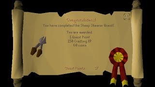 07 OSRS Sheep Shearer quest guide in UrduHindi by Mudassirulsilam goursi