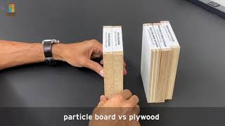 Particle Board VS Plywood Cabinets