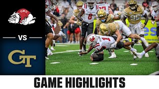 Gardner-Webb vs Georgia Tech Game Highlights | 2025 ACC Football
