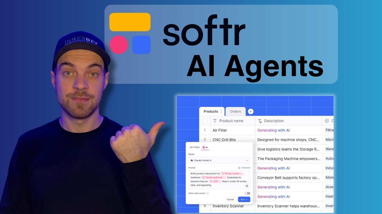 Softr AI Agents are Here - Automate Your Database in Seconds - YouTube