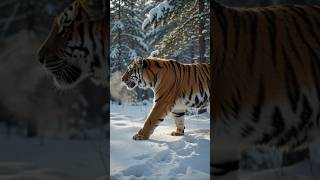 Cold Killer Tiger ❄️🔥 | Jungle King #viral