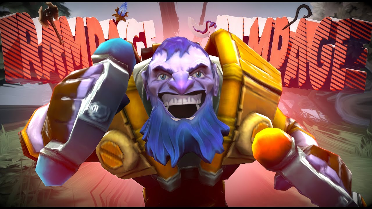 RAMPAGE на КЕРРИ ТИНКЕРЕ - DOTA 2