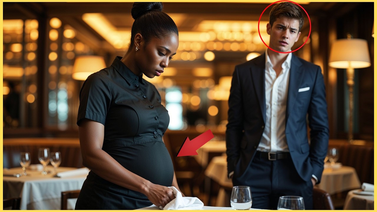 Sohn Des Millionärs ERSTARRT Als Er Seine Schwangere Ex-Stiefmutter Als Kellnerin Sieht