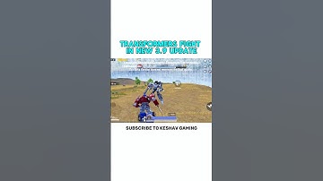 Transformers Fight in New 3.9 Update #bgmi #pubg #pubgmobile #shorts #ytshorts