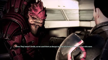Mass Effect 3: Funny banter between Wrex, Garrus, and Javik