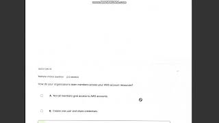 Intershala Cloud computing with AWS module Final test answer.