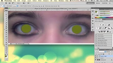 How to Touch Up Eyes Using PhotoShop : Adobe Photoshop Tips
