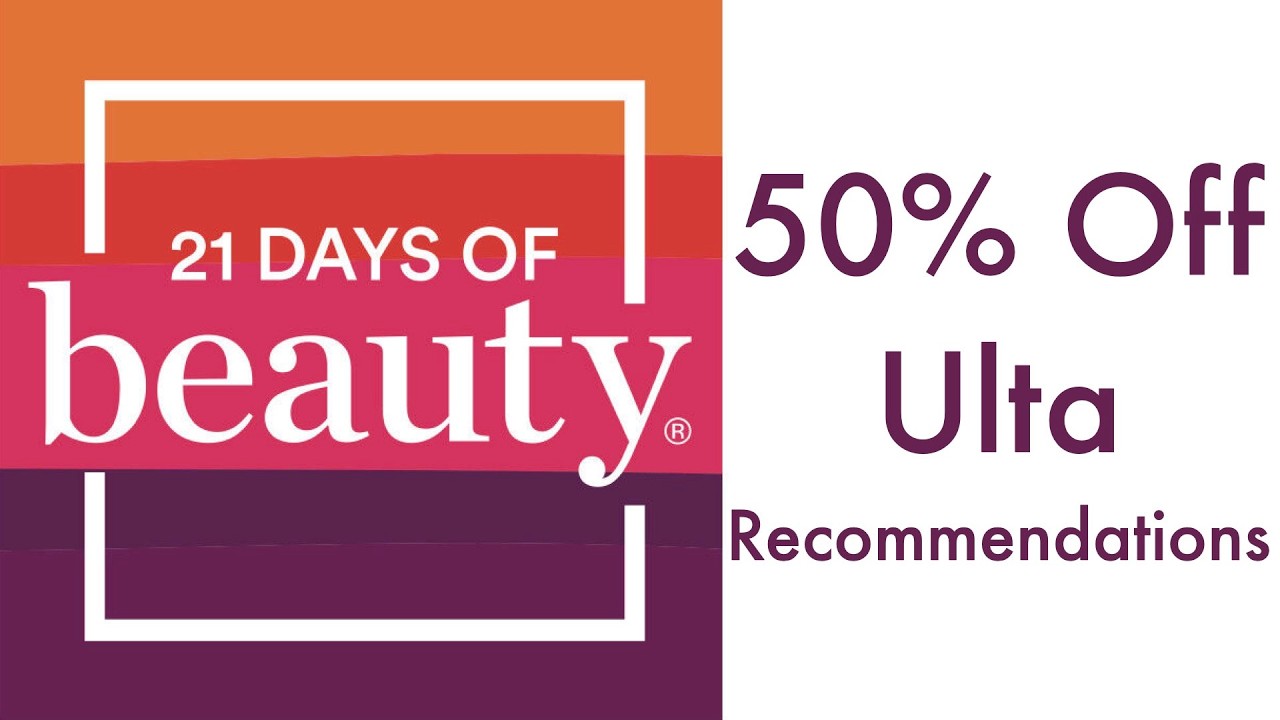 Скидка 50%! 21 день рекомендаций по красоте от Ulta.
