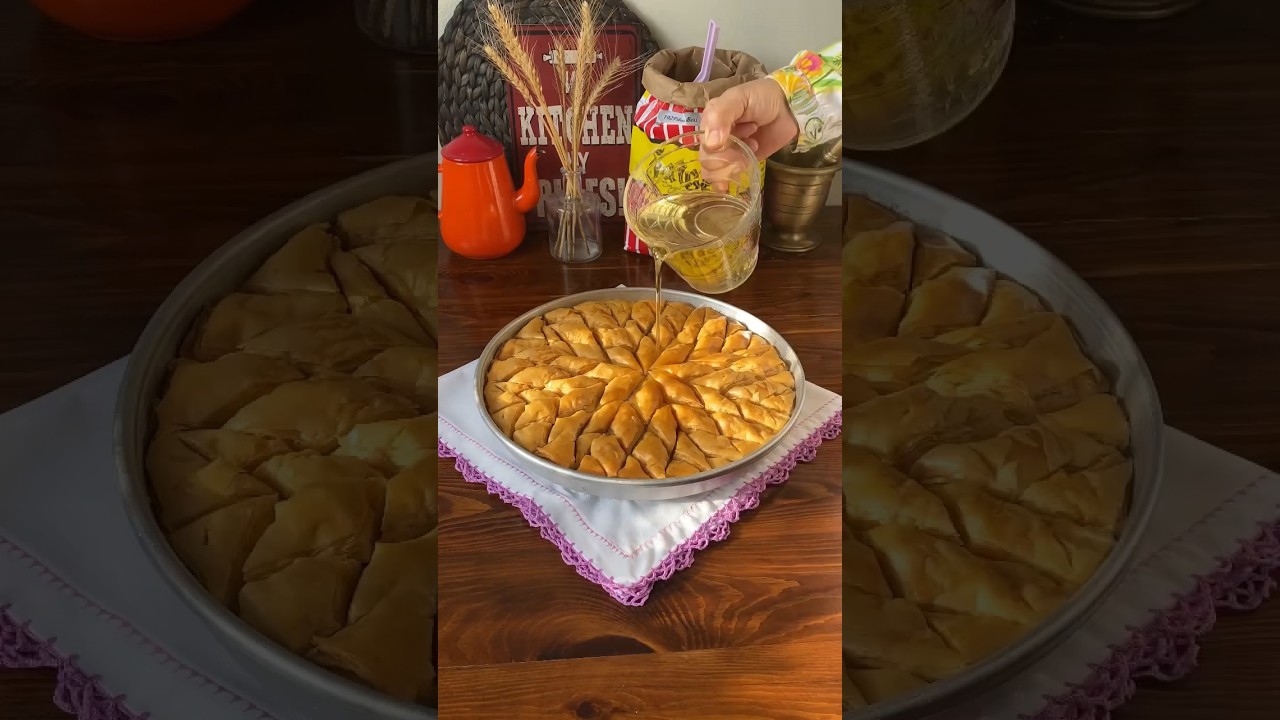 En Kolay Baklava Tarifi ???? Tek Tek Açmadan Nefis 40 Kat El Açması baklava Tarifi???? #asmr #asmrfood En Kolay Baklava Tarifi ???? Tek Tek Açmadan Nefis 40 Kat El Açması baklava Tarifi???? #asmr #asmrfood