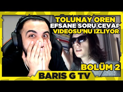 Barış G TOLUNAY ÖREN - SORU CEVAP İŞİ GÖNÜL İŞİ İZLİYOR  (BU ÇOCUK EFSANE !!!!)