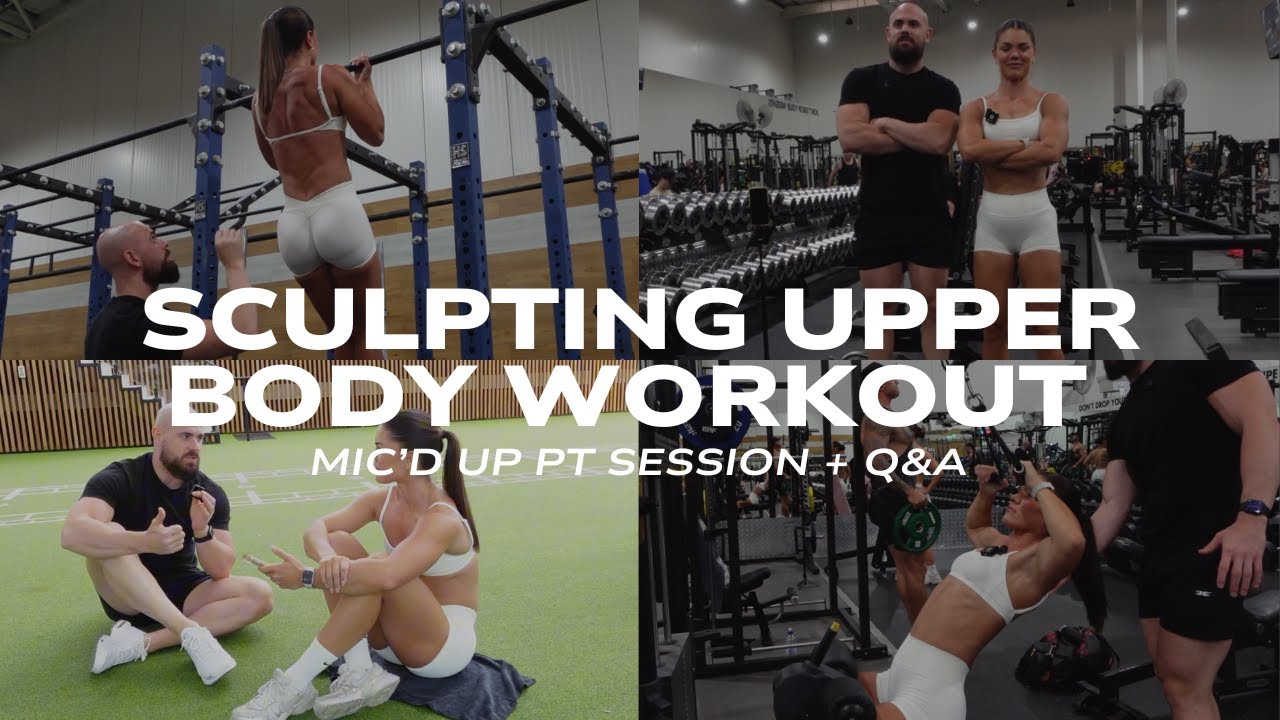How I Train Back & Shoulders to Sculpt | Build Phase Workout + Coach Q&A