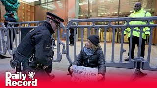Greta Thunberg Arrested At Protest Supporting Palestine Action Hunger Strikers