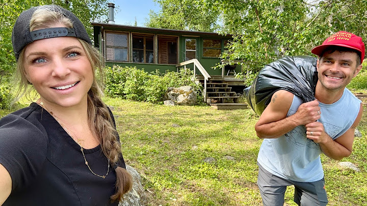 Off-grid Canadian cabin TRANSFORMED in 2 days with ZERO dollars.