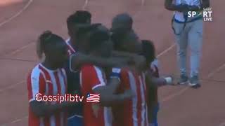 ⚽️ 𝔾𝕆𝔸𝕃 ⚽️William Jebor got an equalizer for Liberia!SABC sports. #afcon2023 #liberianews #africa
