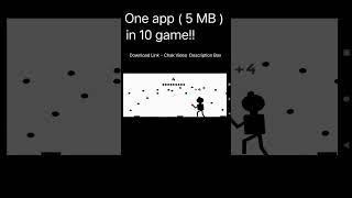 One App(5mb) In 10 Game!!All Black screenshot 3