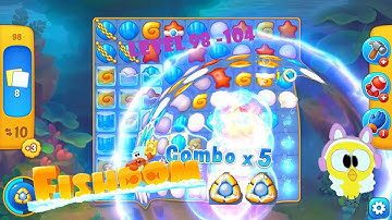 Fishdom level 98 - 104 (98+99+100+101+102+103+104)