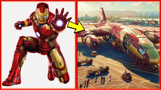 SUPERHERO AVENGERS but AIRCRAFT 💥 All Characters (marvel & DC) 2024