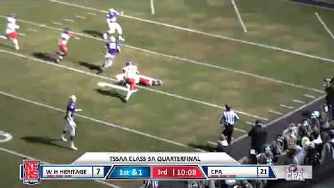 CPA #25 Wallace Barrett with a 20 Yard TD catch