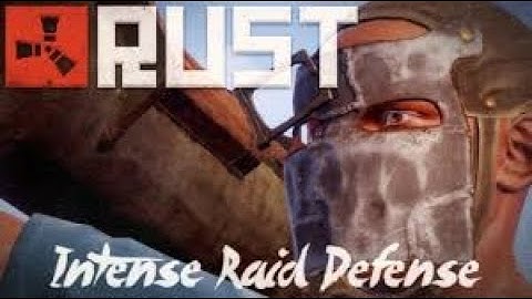 Rust amazing raid defense. 1 v 3