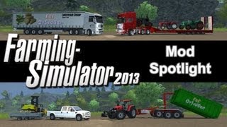 Farming Simulator 2013 Mod Spotlight S1E6   Cat Fleet Mod Pack