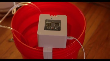 How to program the Automatic Drip Kit water timer for containers