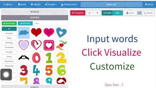 wordcloud demo wordart