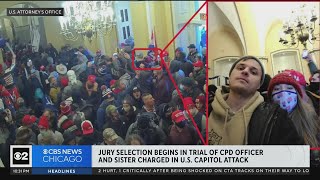 Jury selection to begin in trial of CPD officer and sister charged in Capitol riot