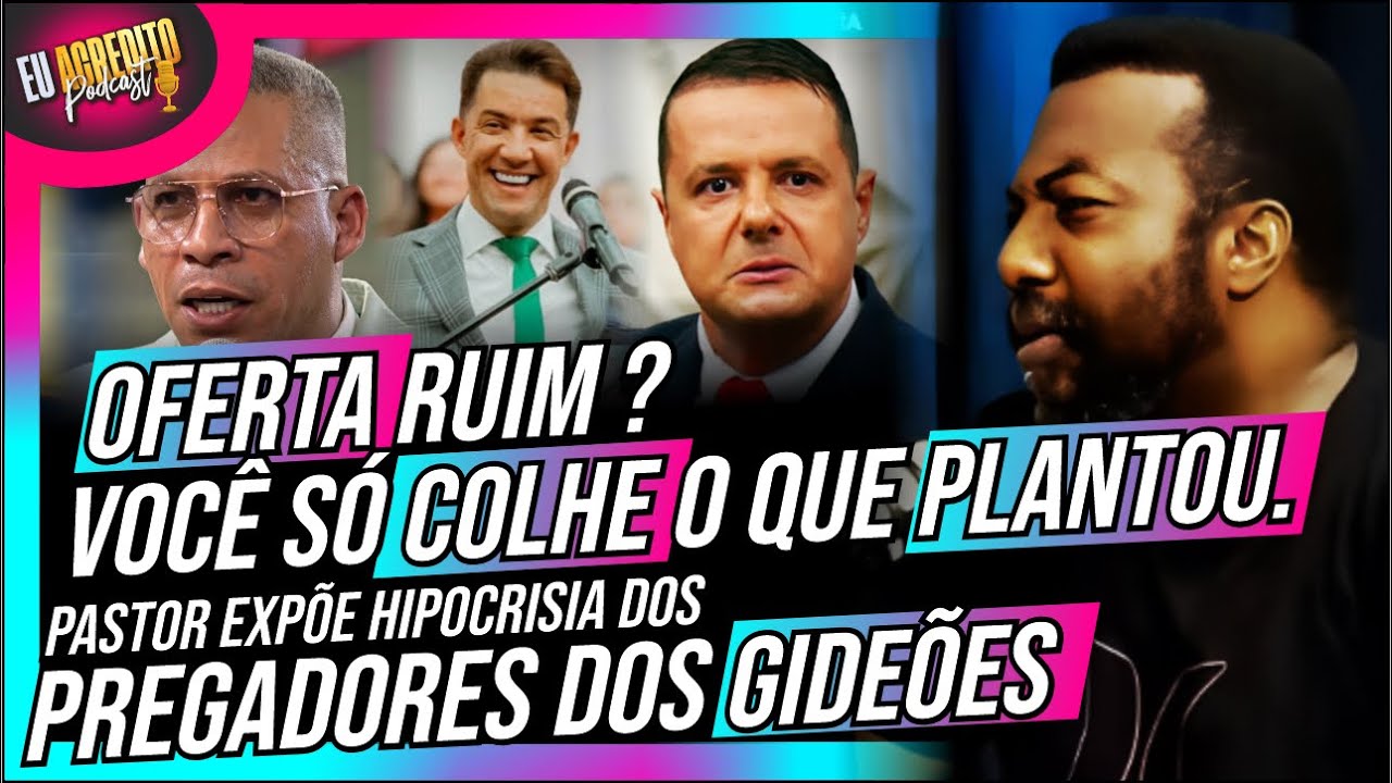 PASTOR FALA SOBRE A HIPOCRISIA DOS PREGADORES DOS GIDEÕES | PR. CARLOS EDUARDO