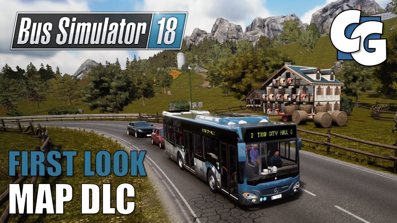 Bus Simulator - Official Map Extension DLC - First Look - YouTube