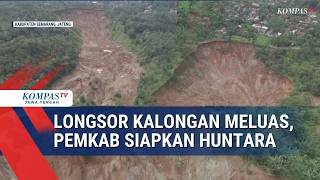Longsor di Kalongan Ungaran Timur Meluas, Pemkab Siapkan Huntara