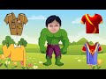 Shiva wrong body puzzle cartoon / Shiva Nobita learning video for toddlers Learn