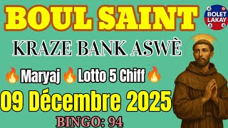 Boul Bolet Saint Kraze Bank Aswè 09 Decembre 2025 #boulsaint #tchala #bolet