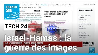 Faux comptes, vidéos truquées, cyberattaques : entre Israël et le Hamas, la guerre des images