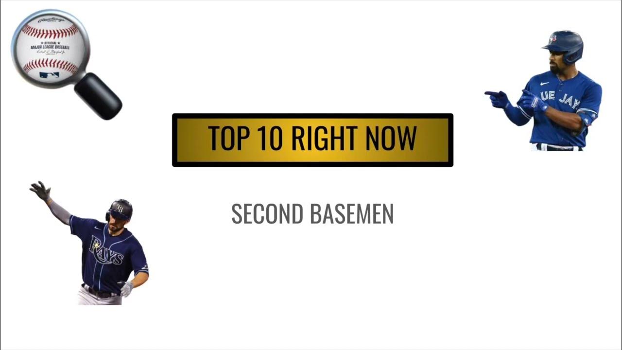 Top 10 Second Basemen Right Now (‘22) YouTube