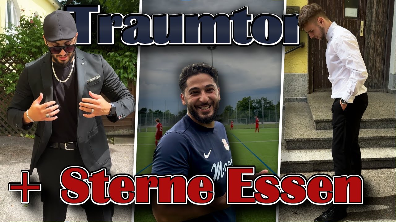 Traumtor geschossen & Sterne Restaurant 🍽⚽️ München-Vlog