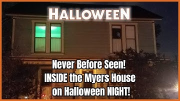 Rare footage - Going inside the iconic Michael Myers house