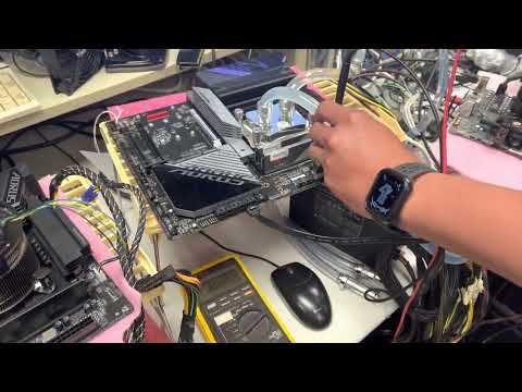 Demonstration of SoC Voltage measurements on GIGABYTE AMD AM5 motherboards [Subtitled]