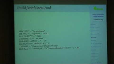Happy Build with OpenEmbedded (Tick) 2/3