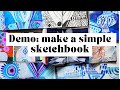 Lets create a diy sketchbook together